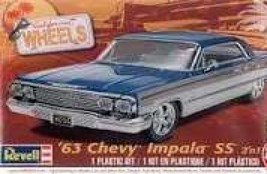 Misc. Products * | Amt1149M 1/25 1963 Chevy Impala Ss 2T