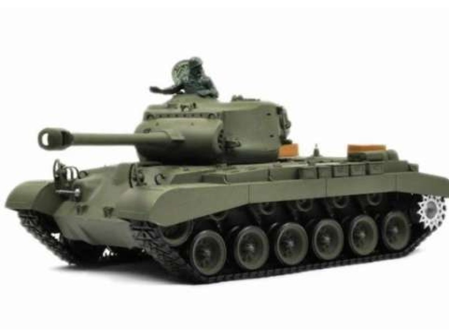 Rc Tanks * | 1/16 M26 Pershing Snow Leopard Bb Radio Controlled Tanks