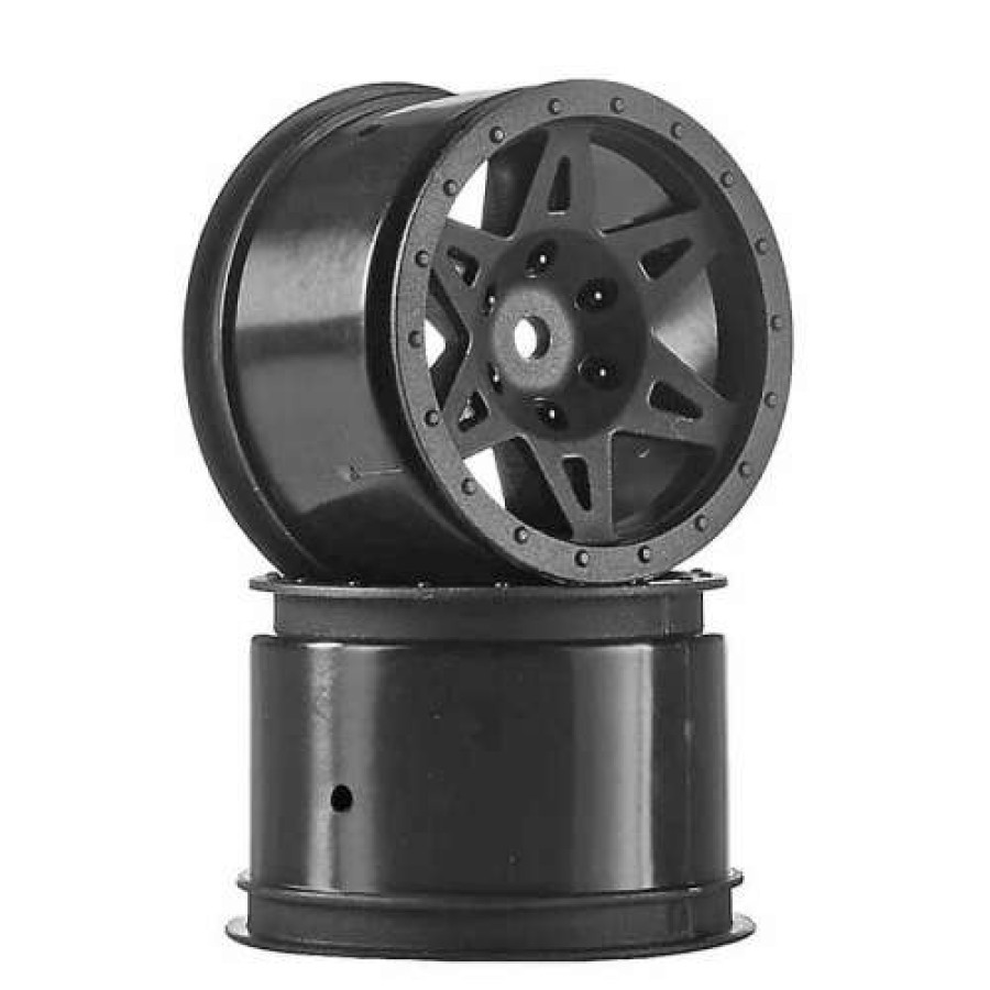 Car And Truck Parts * | Arrma Ar510039 1/10 Rear 2.2/3.0 Wheels, 12Mm Hex, Black: Raider