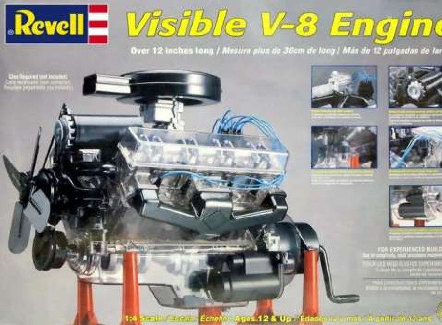 Misc. Products * | Revell Rmx858883 1/4 Visible V-8 Engine