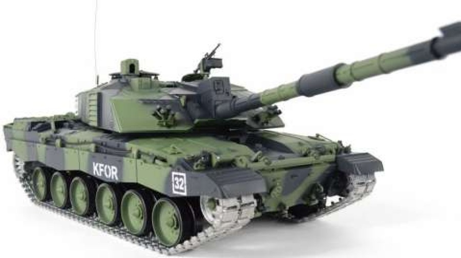 Rc Tanks * | 1:16 British Challenger 2 Rc Tank Pro Version Camo Body