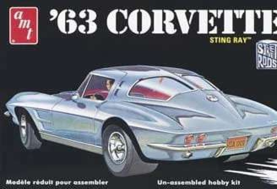 Misc. Products * | Amt861 1/25 63 Chevy Corv