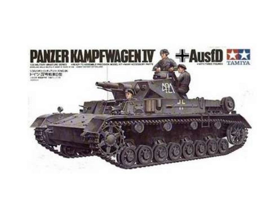 Misc. Products * | Tam35096 Tamiya 1/35 German Panzer Iv Ausf.D Model Tank Kit