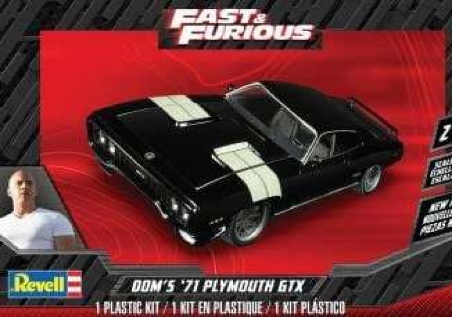 Misc. Products * | Revell Rmx854477 1/24 Dom'S Plymouth Gtx 2'N1