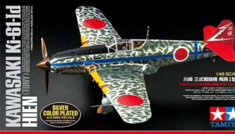 Misc. Products * | Tamiya Tam25424 1/48 Kawasaki Ki-61-Id Hien (Tony) Silver Plated