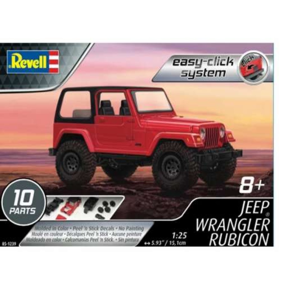 Misc. Products * | Revell Rmx851239 1:25 Jeep Wrangler Rubicon