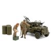 Misc. Products * | Tamiya Tam25423 1/35 British Sas Commando Vehicle 1944 W/2 Figures