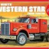 Misc. Products * | Amt1160 1/25 White Western Star Semi Tractor, Coca-Cola