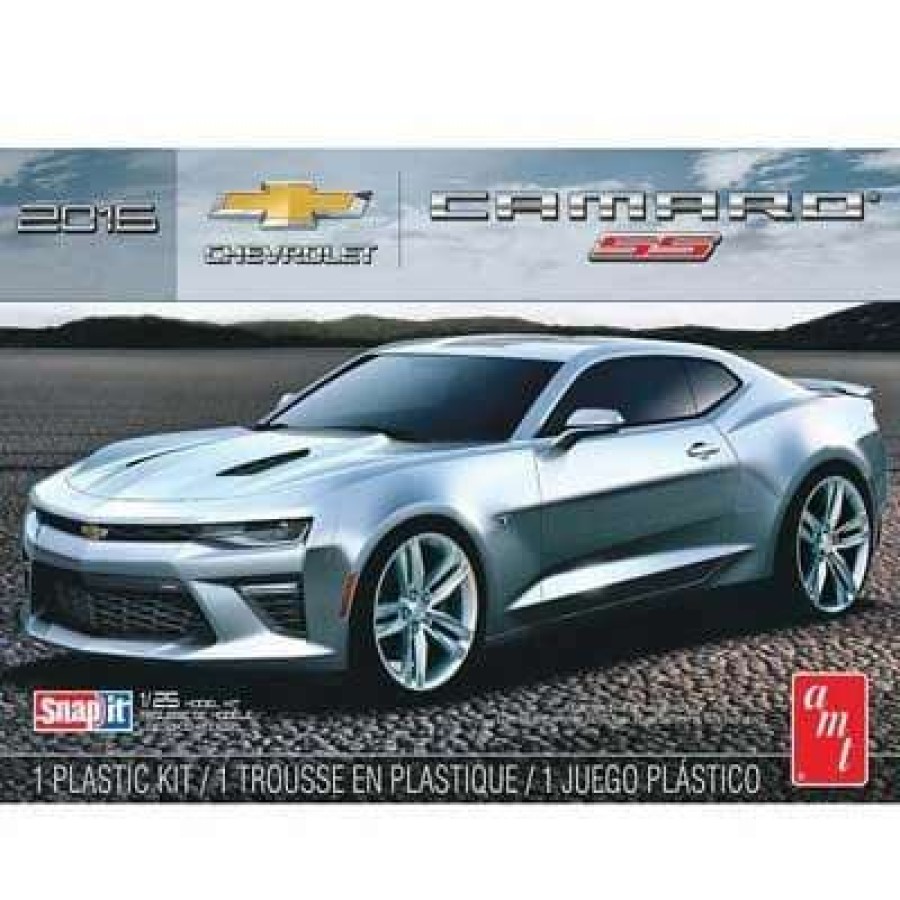 Misc. Products * | Amt982 1/25 2016 Chevy Camaro Ss Snap Kit (Silver)