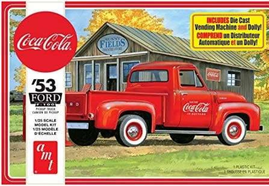 Misc. Products * | Amt1144M 1/25 1953 Ford Pickup, Coca Cola 2T