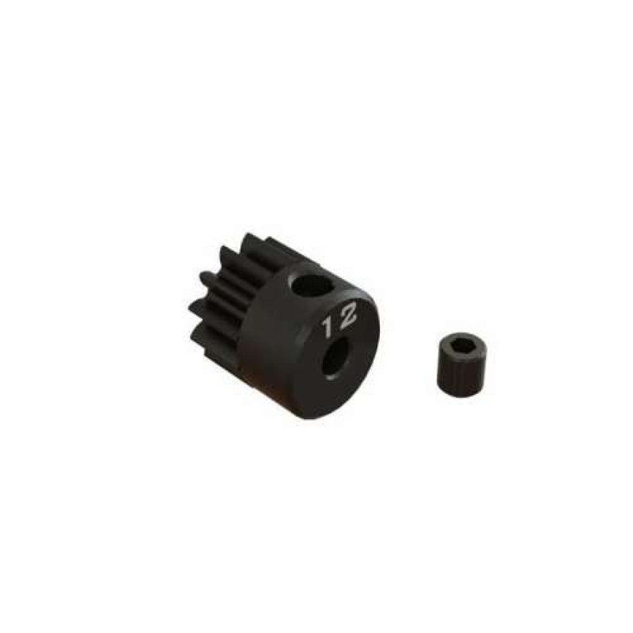 Car And Truck Parts * | Arrma Ara311074 12T 0.8Mod 1/8 Bore Cnc Steel Pinion Gear