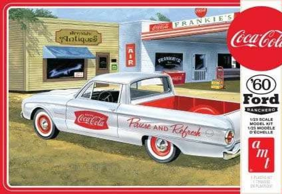 Misc. Products * | Amt1189M 1/25 1960 Ford Ranchero W/Coke Chest Coca-Cola