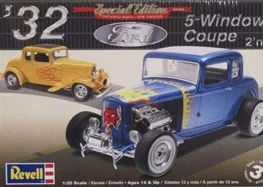 Misc. Products * | Revell Rmx854228 1/25 32 Ford 5 Wind Cpe