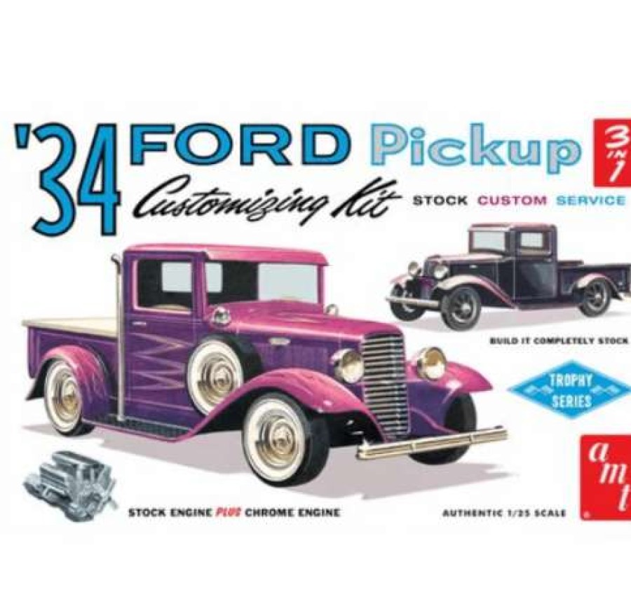 Misc. Products * | Amt1120 1/25 1934 Ford Pickup