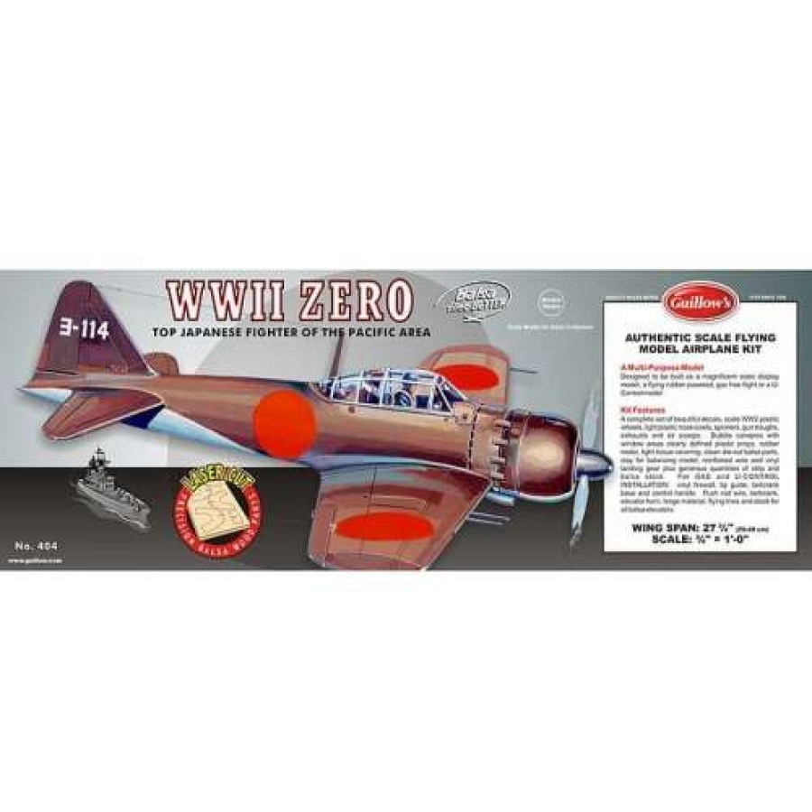 Misc. Products * | Gui404Lc 1/16 Mitsubishi Zero Laser Cut Kit, 27.75